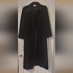 Larry Levine Black Trench Coat